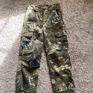 Boys cargo camo pants